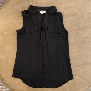 Loft size S black blouse